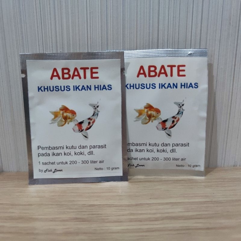 Abate 10 gr - Obat Pembasmi Kutu dan Parasit khusus Ikan Hias, Koi