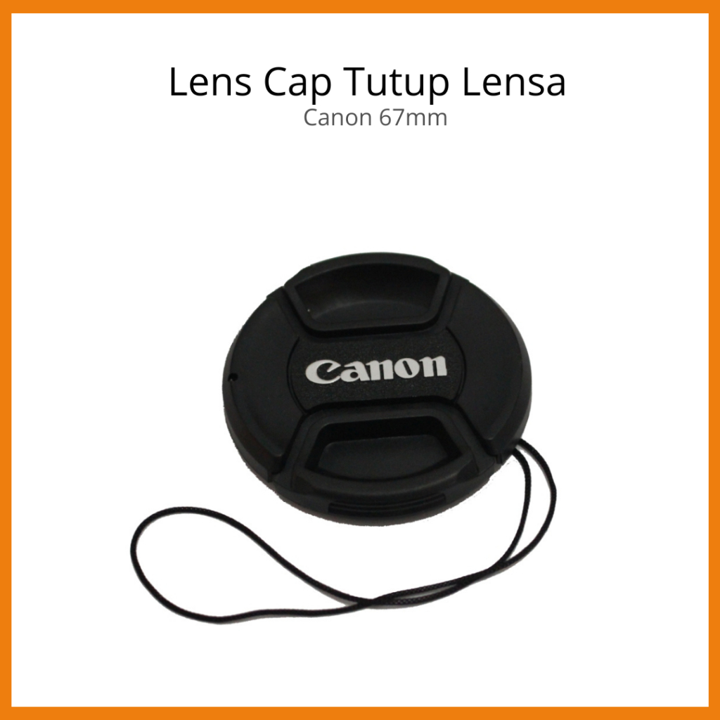 Lens Cap Tutup Lensa Canon 67mm