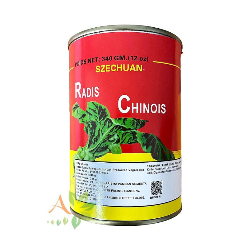 

Szechuan Radis Chinois Acar Lobak Kaleng 340gr