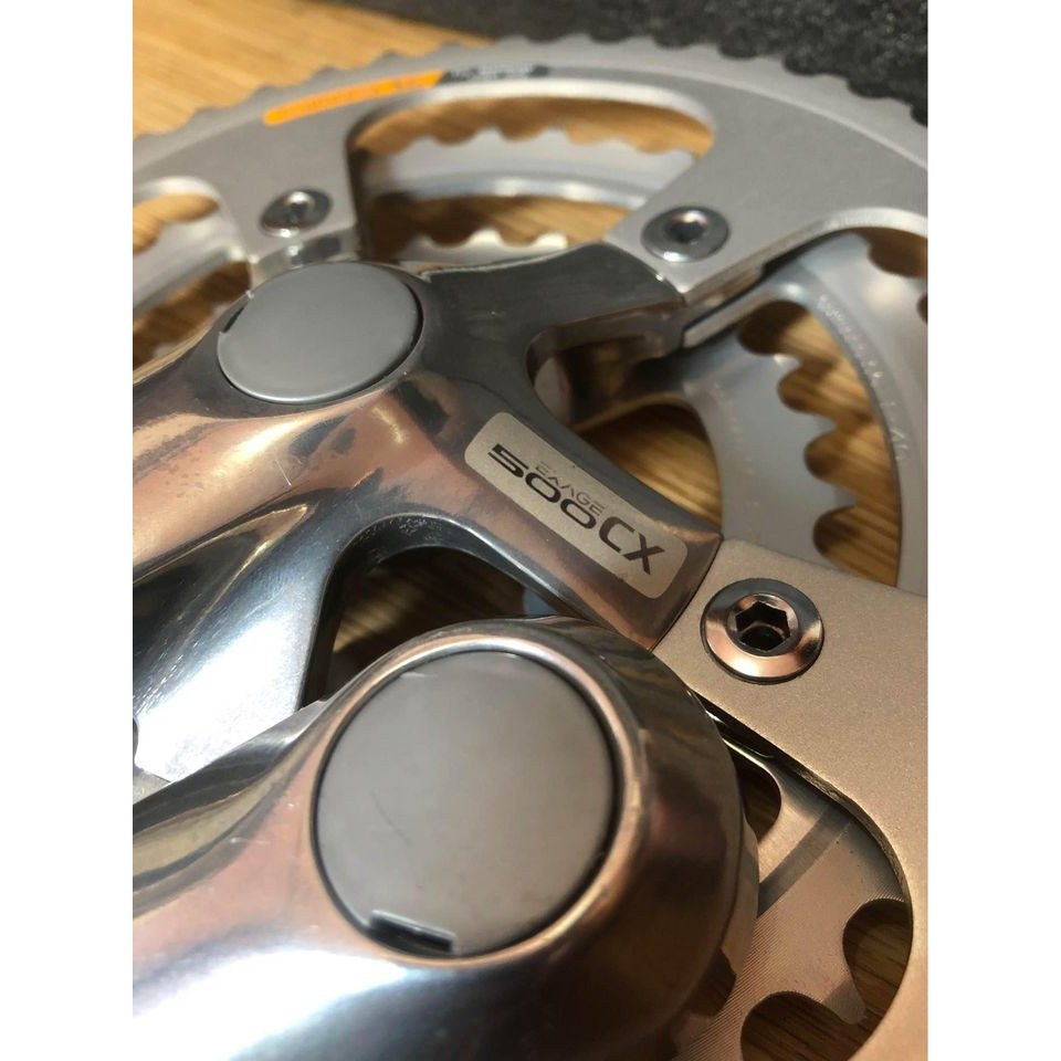 Crankset Exage 500CX M500 Original Shimano Vintage NOS