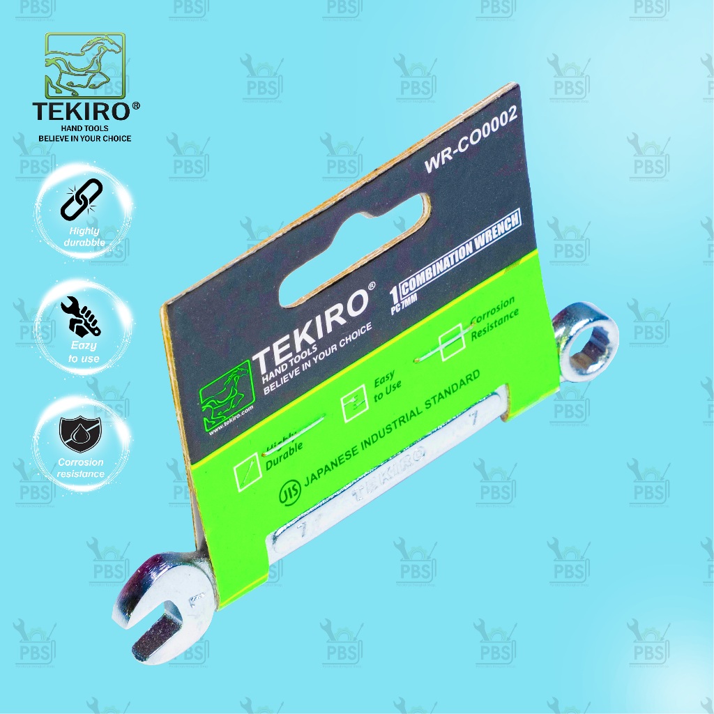 Kunci Ring Pas TEKIRO 7mm . Ring Pas 7 mm . Kunci TEKIRO . Kunci TEKIRO ORIGINAL