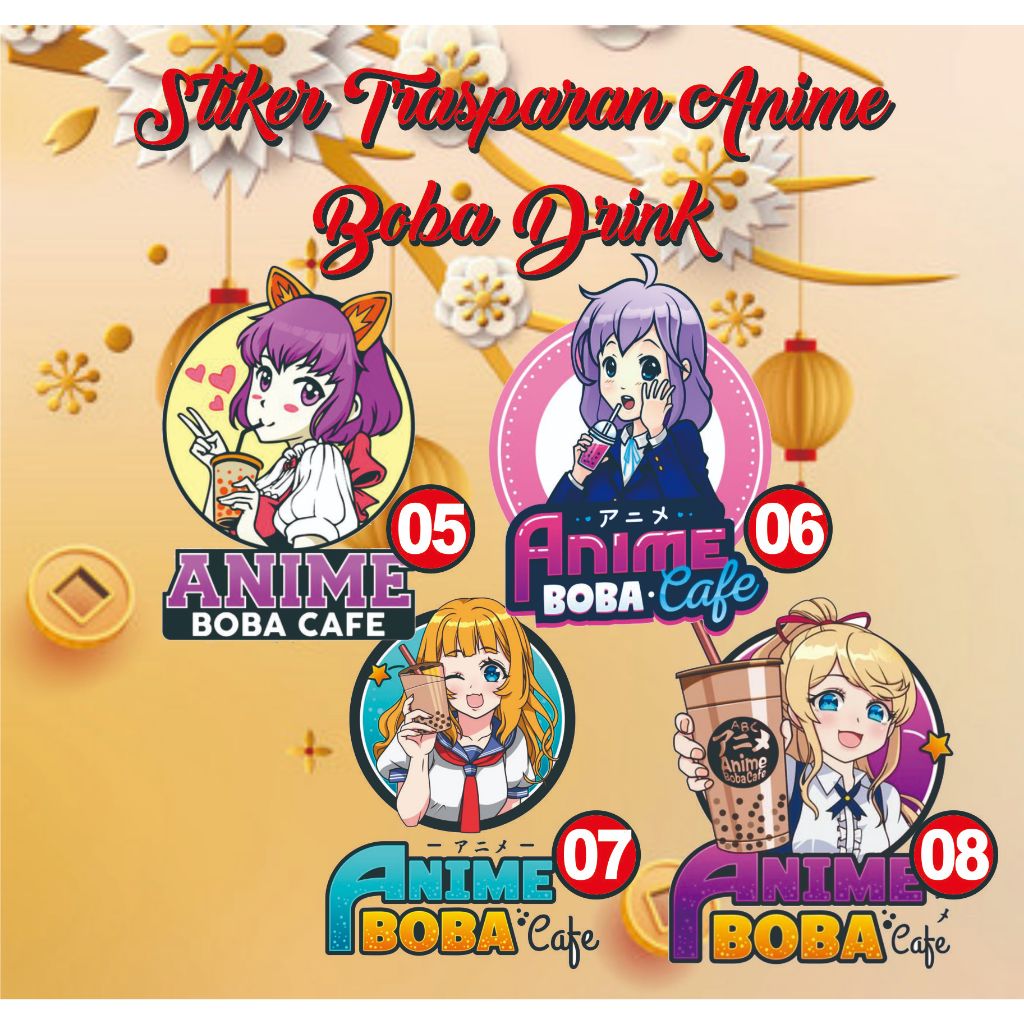 

STIKER TRASPARAN ANIME BOBA