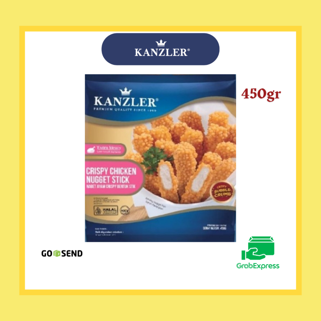 

Kanzler Crispy Chicken Stick Nugget 450gr