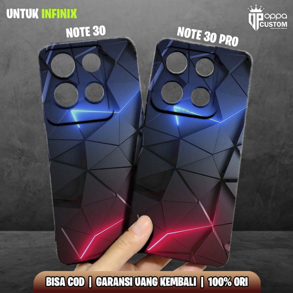 Case Infinix NOTE 30 / NOTE 30 PRO - CASING INFINIX NOTE 30 / NOTE 30 PRO - [ ABSTRAK ] CASE CLEAR A