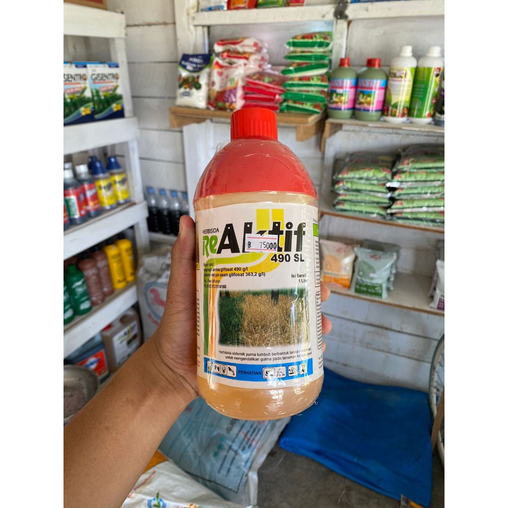 Racun Herbisida ReAktif 490 SL Kemasan 1 Liter