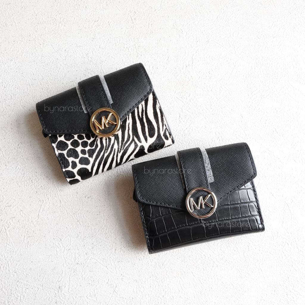 Dompet MK Original Carmen Medium Flap Bifold Wallet NWT / Dompet MK Carmen / Dompet Wanita