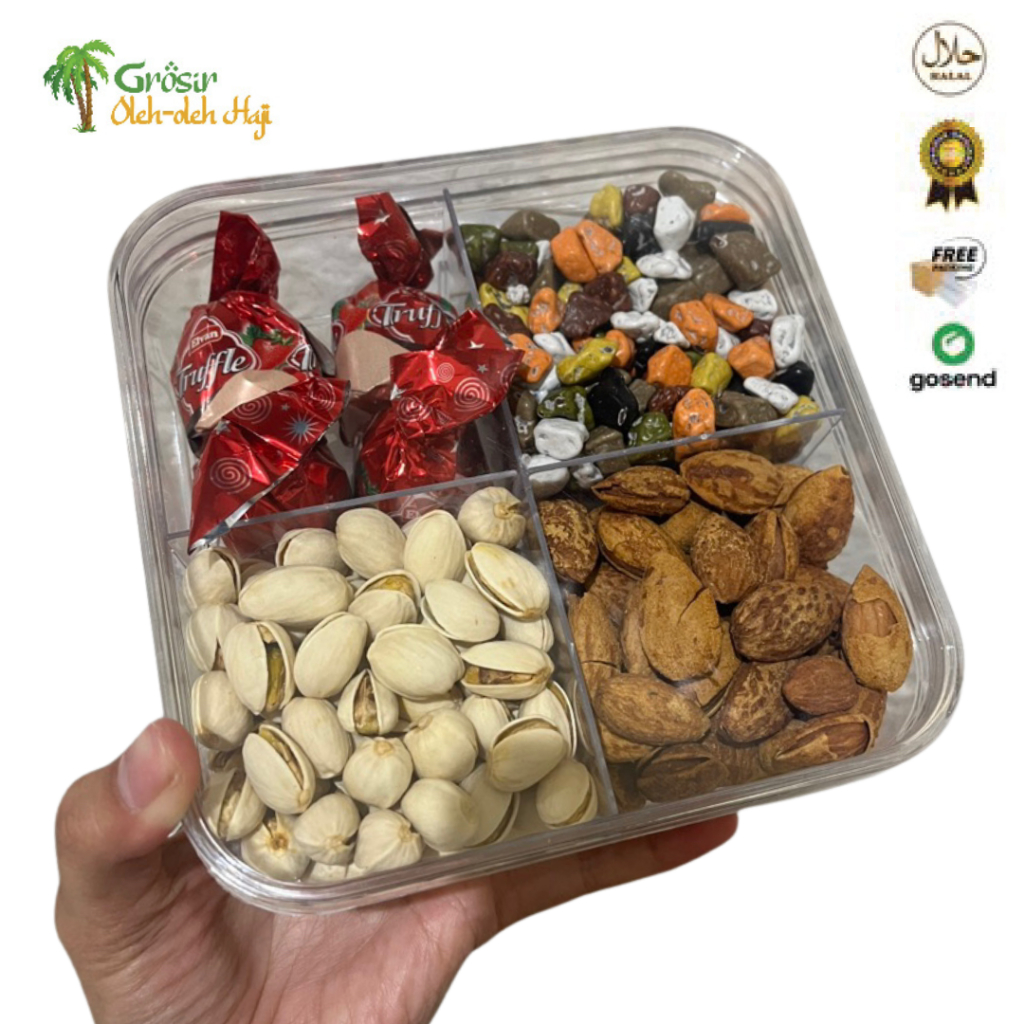 

NOB Paket Hampers Premium Oleh Oleh Haji dan Umroh +Coklat Truffle