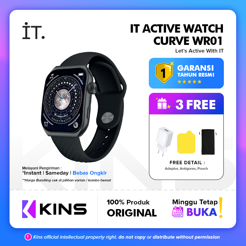 IT Active Watch Curve WR01 Amoled 1.96" Sport Mode