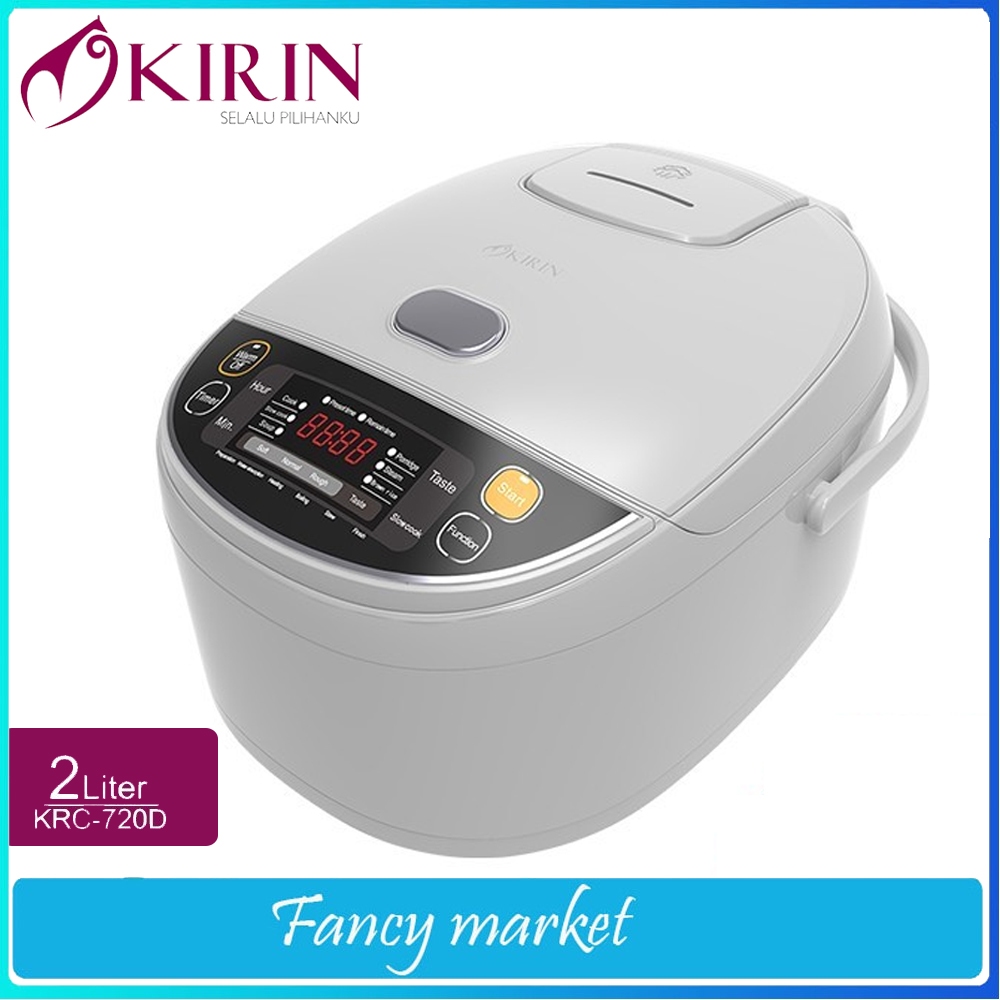 RICE COOKER KIRIN KRC-720D Rice Cooker Digital 2 Liter - PANCI STENLIES