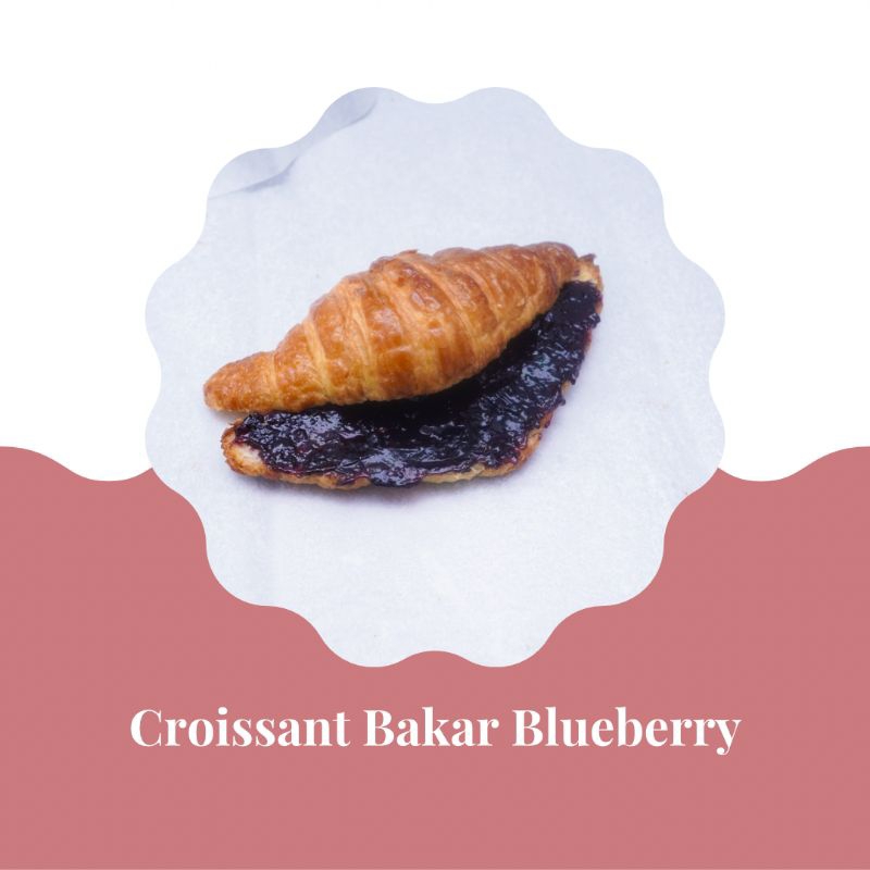 

Croissant Bakar Blueberry