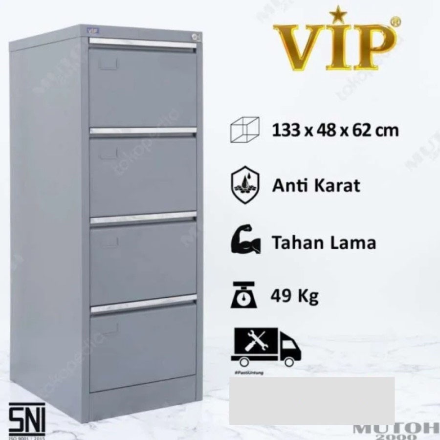 Lemari Arsip Filling Kabinet / cabinet 4 laci vip
