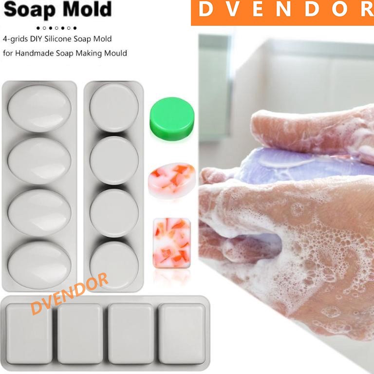 CETAKAN SABUN SILIKON SILICONE SOAP MOLD SILICON MOULD CETAK SABUN MANDI BATANGAN ART E8V7