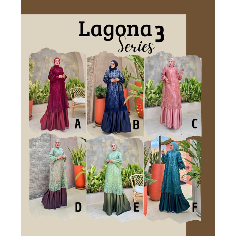 LAGONA BAENETTA,LAGONA PREMIUM,LAGONA 3,LAGONA ORIGINAL,GAMIS BRUKAT PREMIUM,GAMIS BRUKAT MODEREN