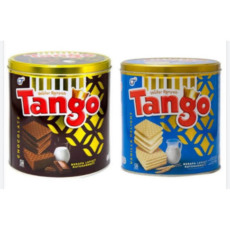 

Tango Wafer Chocolate Vanilla Kemasan Kaleng 240gr