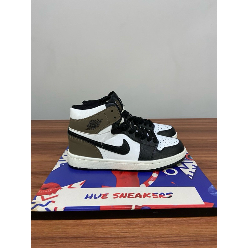 sepatu nk air jordan 1 high mocca