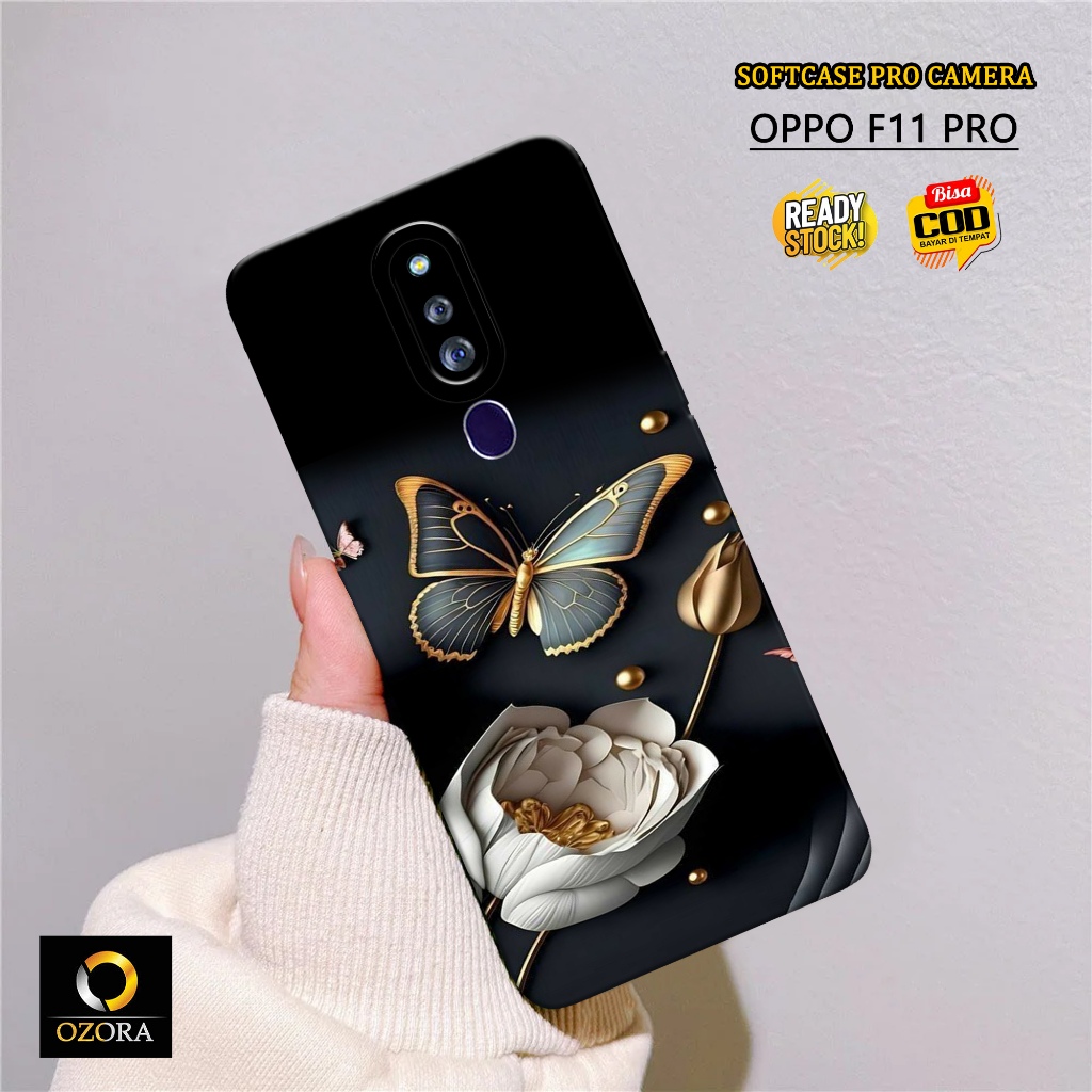 OZORA - Case Oppo F11 Pro Terbaru - Fashion Case KUPU - Casing Oppo F11 Pro - Softcase Oppo F11 Pro 