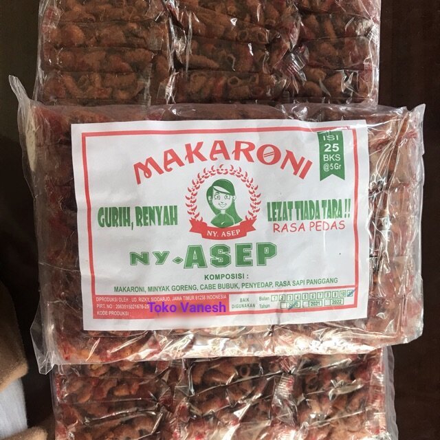 

Makaroni Ny. Asep isi 25pcs