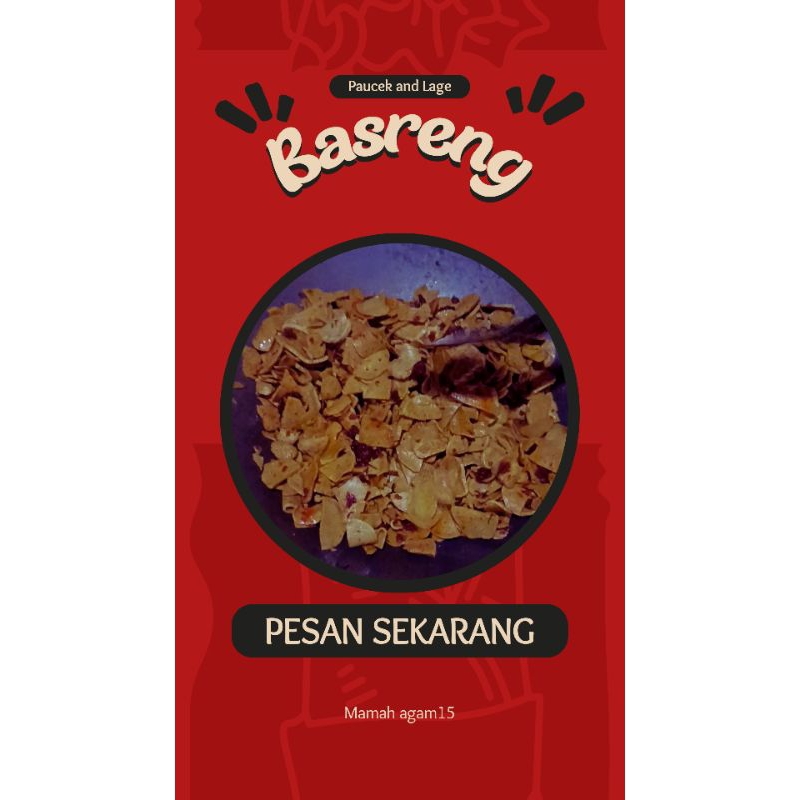 

keripik basreng daun jeruk enak murmer gak bikin kantong jebol