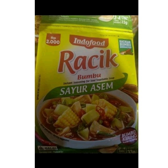 

Racik sayur asem 3pcs
