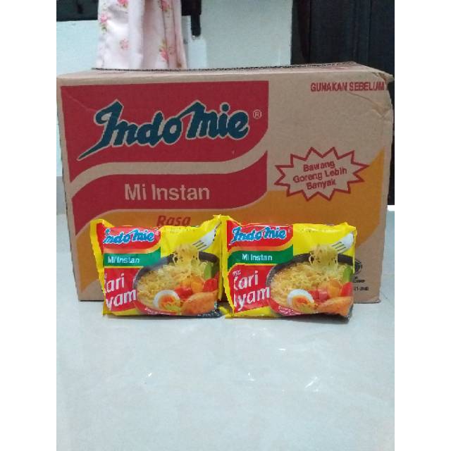 

Indomie Kari Ayam 80 Gram