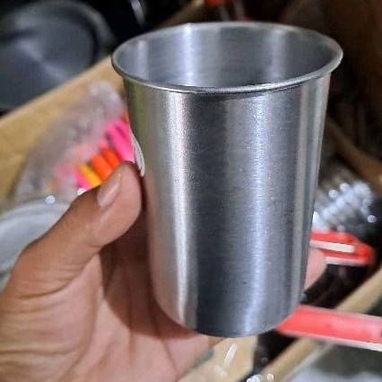 Mug Korea - Gelas Korea Stainless Steel - Mug Estetik Stainless - Cangkir Cafe Teh - Gelas Kopi Juic