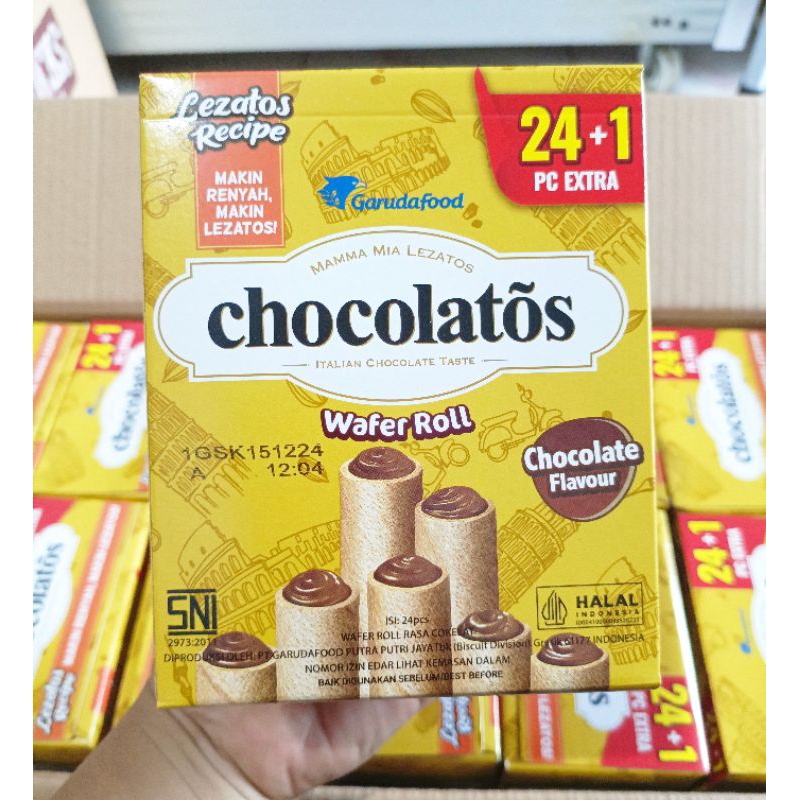 

Gery Chocolatos wafer roll box isi 24pc