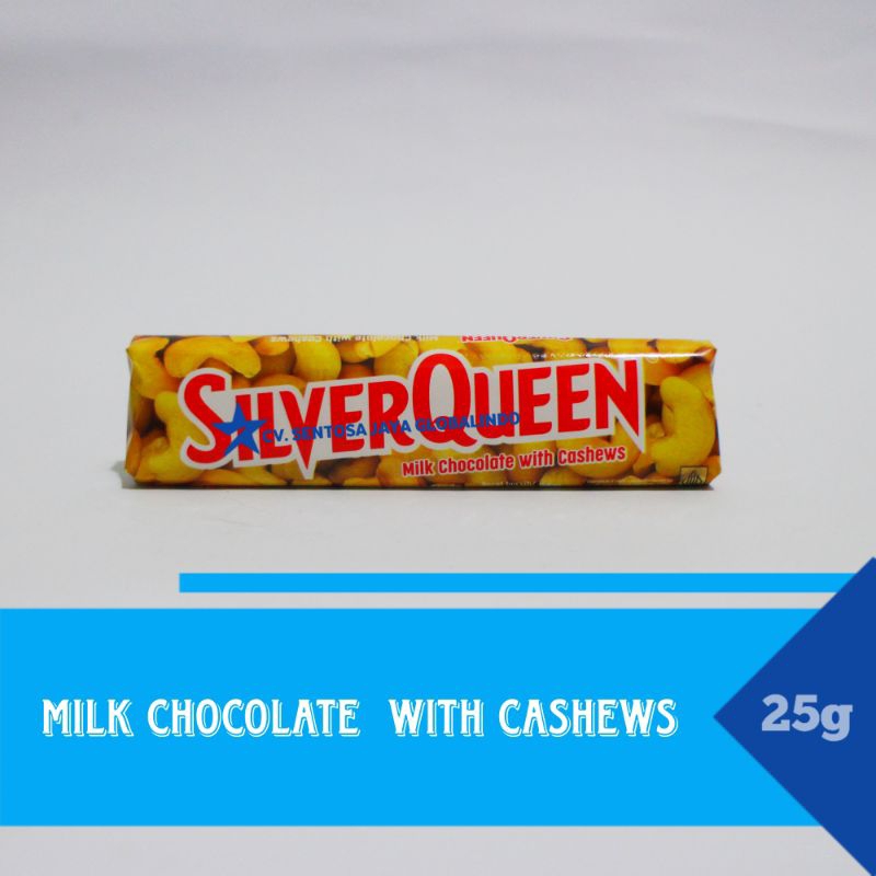 

SilverQueen Milk Chocolate Cashews 22g