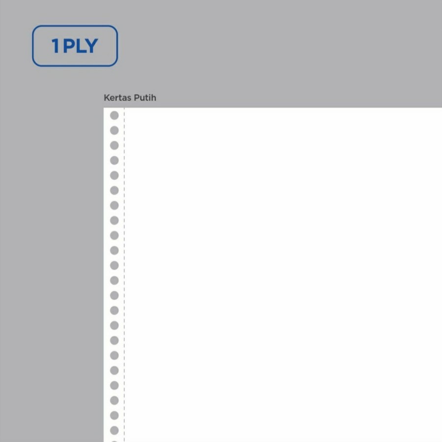 

Ay00! Continuous Form Kertas Komputer Paperline 9.5 x11 1 Ply Rangkap CF K1