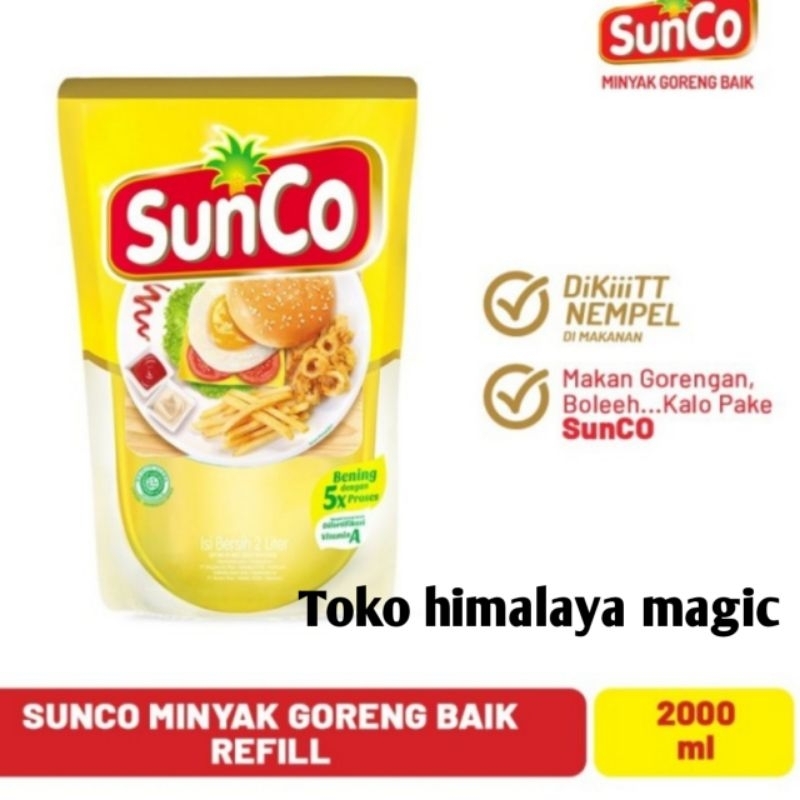 

Minyak Goreng SUNCO Refill 2 Liter