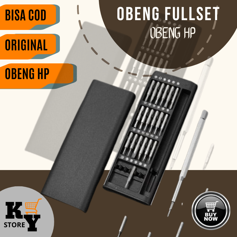 Obeng HP Fullset Multifungsi Obeng Full Set Service HP Laptop
