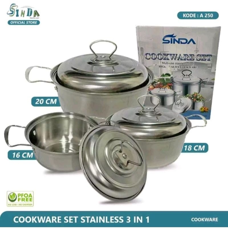 PANCI SET, SINDA COOKWARE