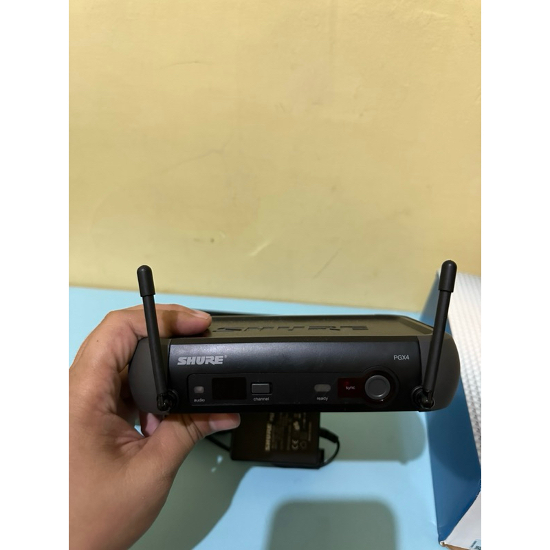 Shure PGX14 Mic Shure PG31 (sudah dipasang Goosneck) Wireless Saxophone