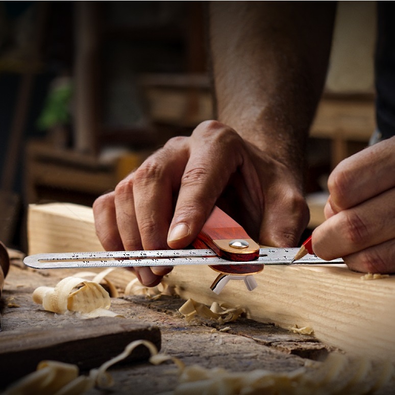 

Speed Square Penggaris Sudut Siku Carpenter Profesional Adjustable 360 Derajat Presisi Tinggi