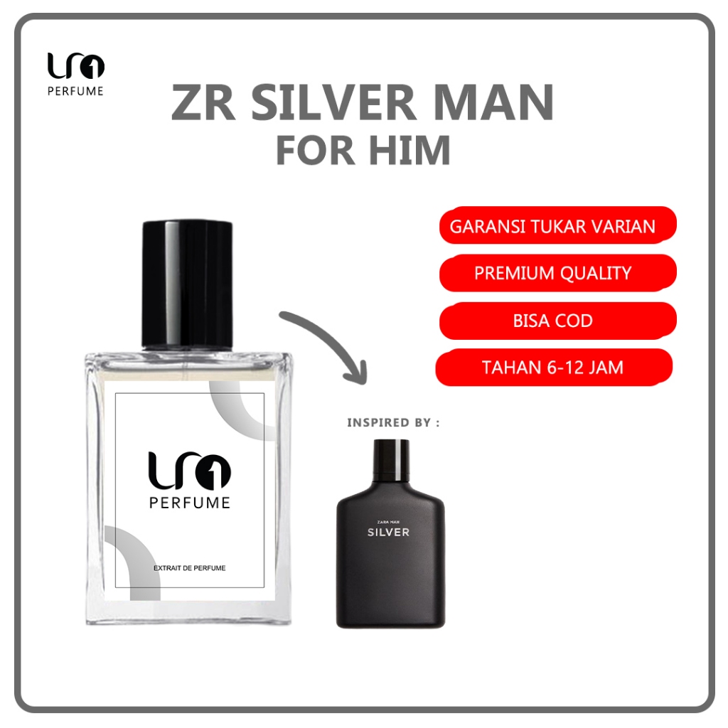 Parfum Pria Tahan Lama ZARA MAN - Extrait de Perfume by UNO
