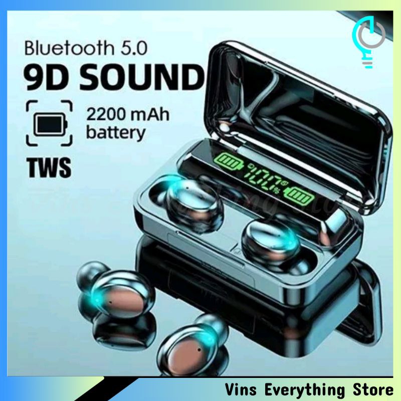 [VES] TWS Headset Bluetooth F9-5, M10, G11