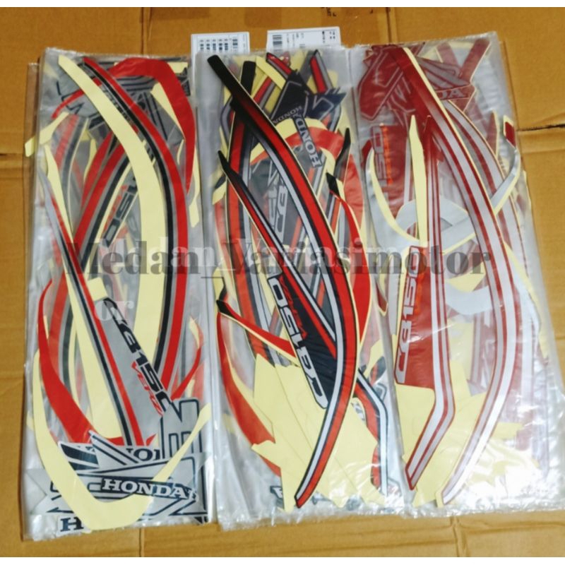 Striping motor / Les tangki Honda CB VERZA 2018