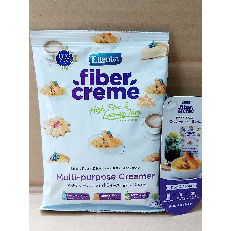 

FIBER CREME ORIGINAL 100G/ FIBER CREAM ELLENKA/ KRIMER PENGGANTI SANTAN/ CREAMER/ KRIMER/ ELLENKA