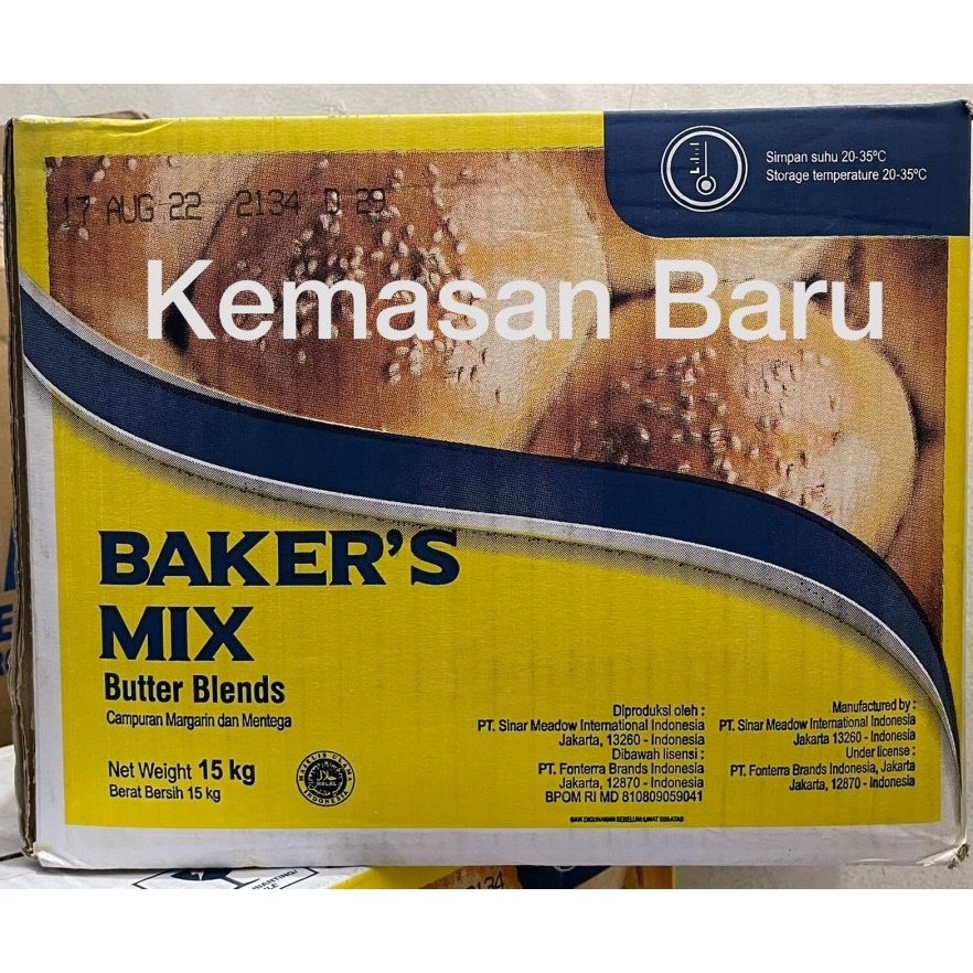 

y5Best Terlaris Anchor Bakers Mix Butter Blend Butter mix 1kg K98