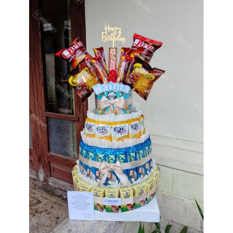 

Buket Murah Kue ulang tahun snack