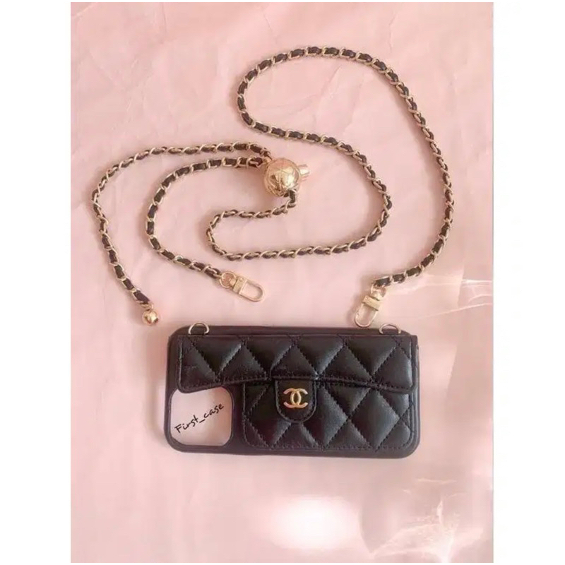 Tas iphone rantai Case Pouch Wallet Cute Mini Bag Iphone 11 pro