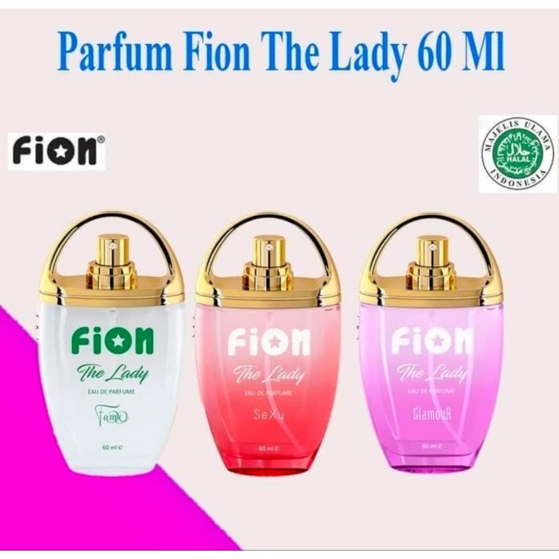 FION PARFUM THE LADY 60ml - PARFUM WANITA