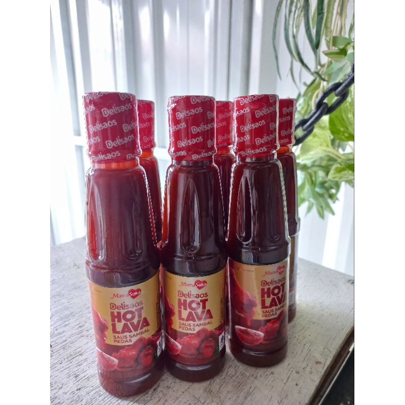 

Mamasuka Delisaos hot lava/saos sambal