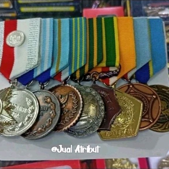 Satya Lencana SL PDU Medali PDU 8 16 24 32 Tahun TNI AD/AL/AU dan DHARMA NUSA