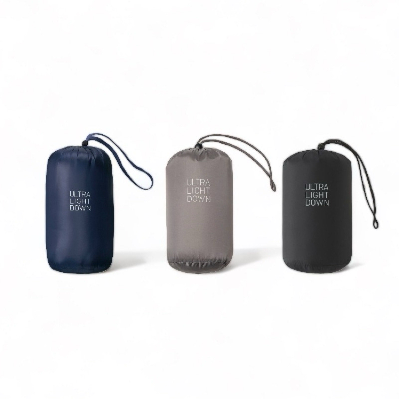 UNIQLO Stuff Sack Ultralight Down | Pouch sarung Jaket Bulu Angsa | Kantong Penyimpanan Pakaian