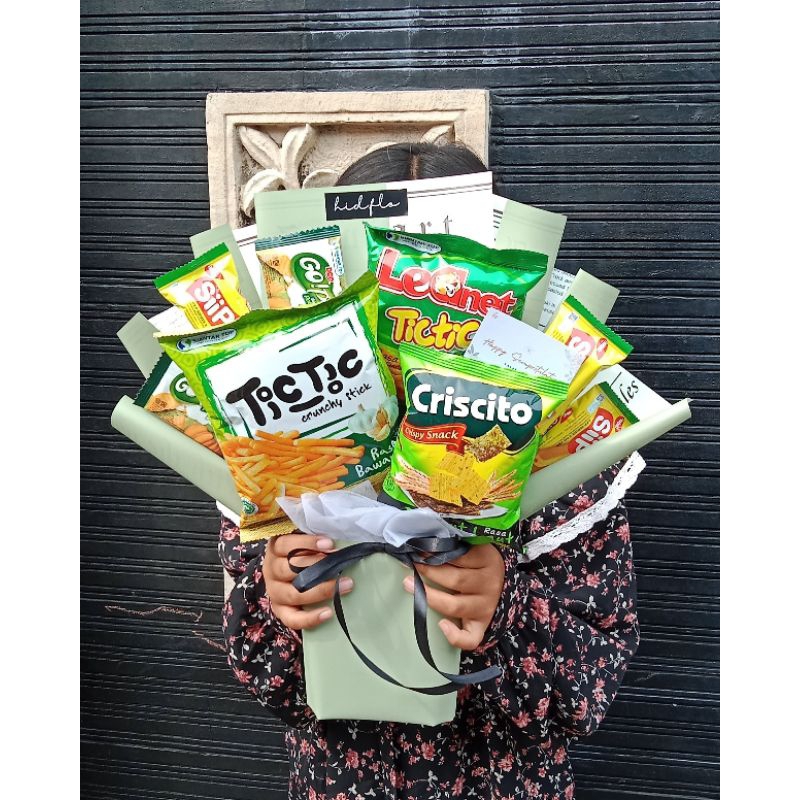 

[ FREE KARDUS PACKING ] BUKET SNACK MURAH A2