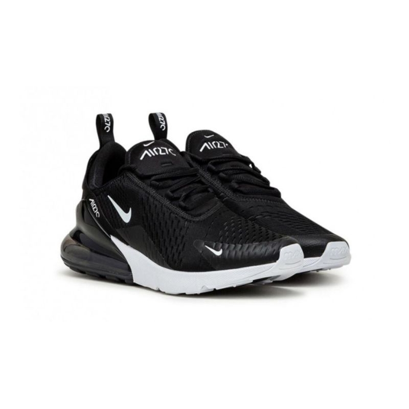 Nike Air Max 270 Black White Outsole Hitam