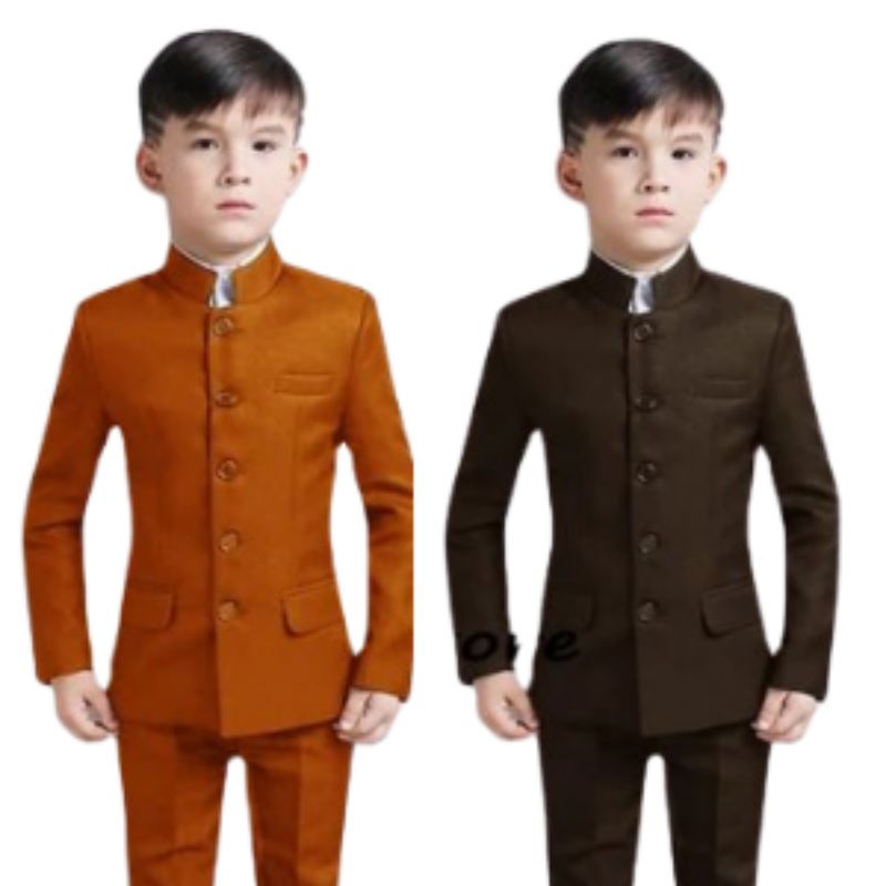Jas Koko Anak - Jas Mandarin Anak - Jasko Hitam Anak - Jas Anak Laki laki