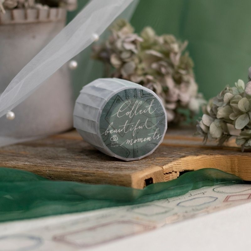 

Loi Design - Collect Beautiful Moments ~ Frame - 5cm Clear (Glossy) PET Tape (SAMPLE)