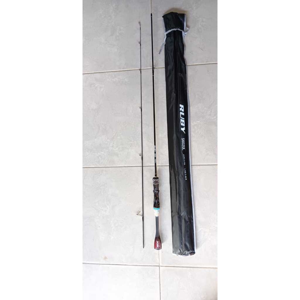 Joran UL Murah Ruby 180 (2-8lb) Carbon Solid
