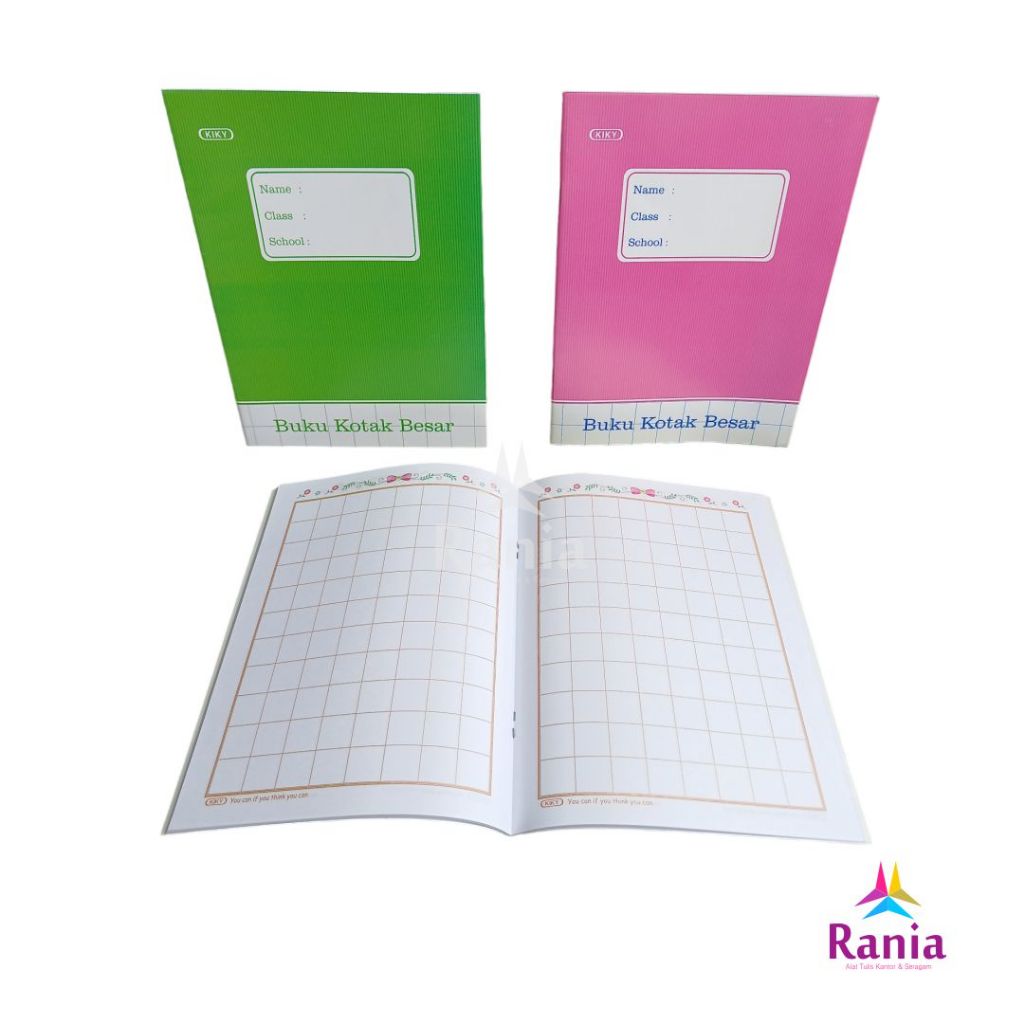 

Buku Kotak Besar Kiky isi 38 / PCS